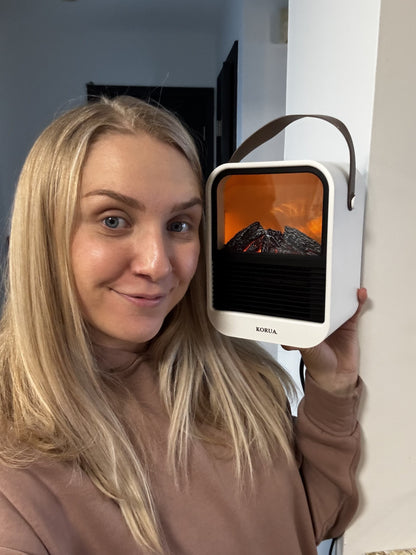 Korua™ FireFan Compact Heater with 3D Flames