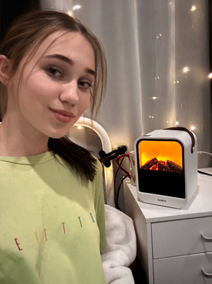 Korua™ FireFan Compact Heater with 3D Flames