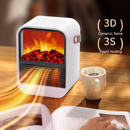 Korua™ FireFan Compact Heater with 3D Flames