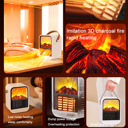 Korua™ FireFan Compact Heater with 3D Flames